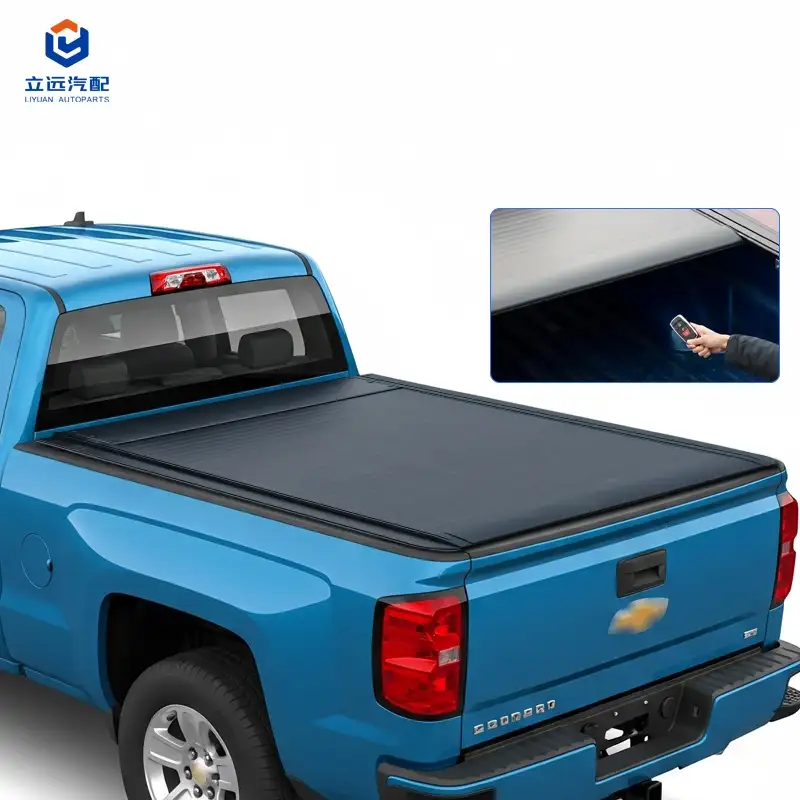 Elektrický pevný hliníkový zaťahovací kryt na tonneau pre Chevrolet Dodge
