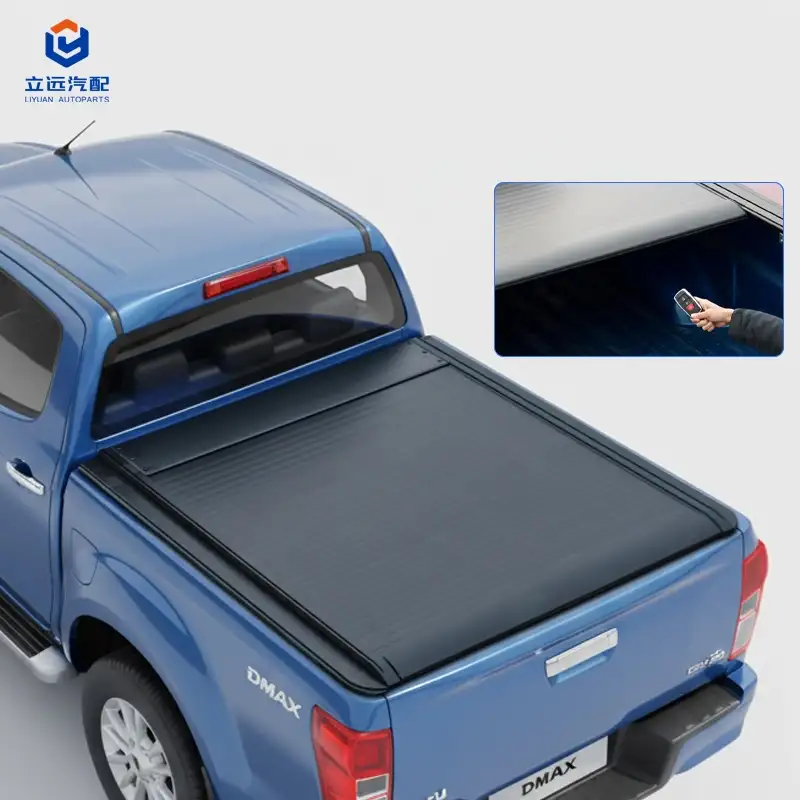 Elektrický pevný hliníkový zasúvateľný kryt tonneau pre Isuzu