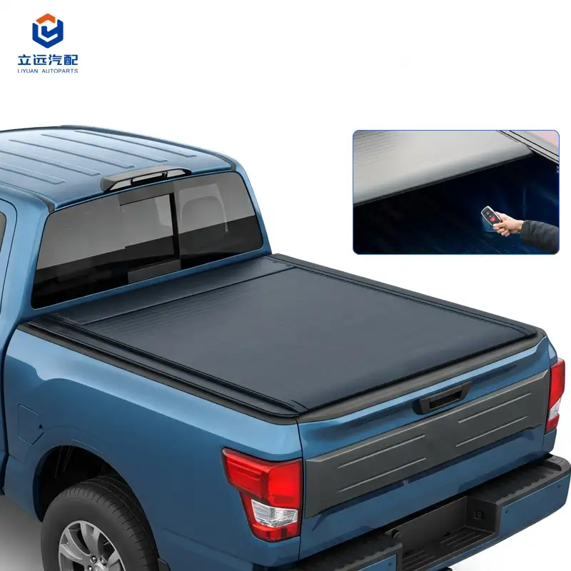 Elektrický pevný hliníkový zaťahovací kryt na tonneau pre Nissan Mitsubishi
