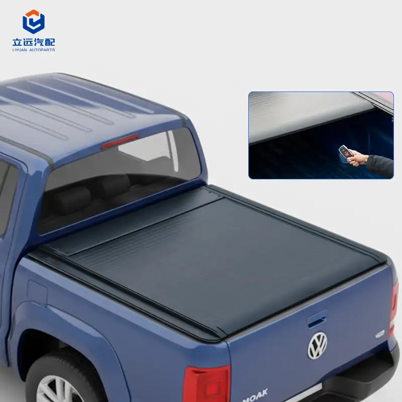 Elektrický pevný hliníkový zaťahovací kryt na tonneau pre Volkswagen