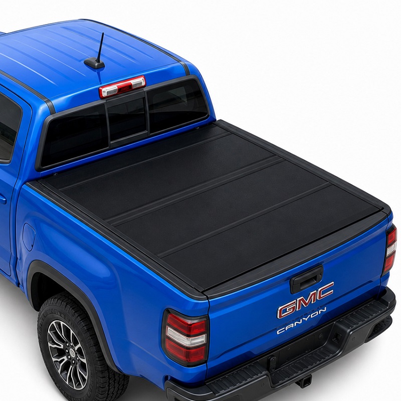Nízkoprofilový pevný štvorzložkový kryt tonneau pre GMC Canyon