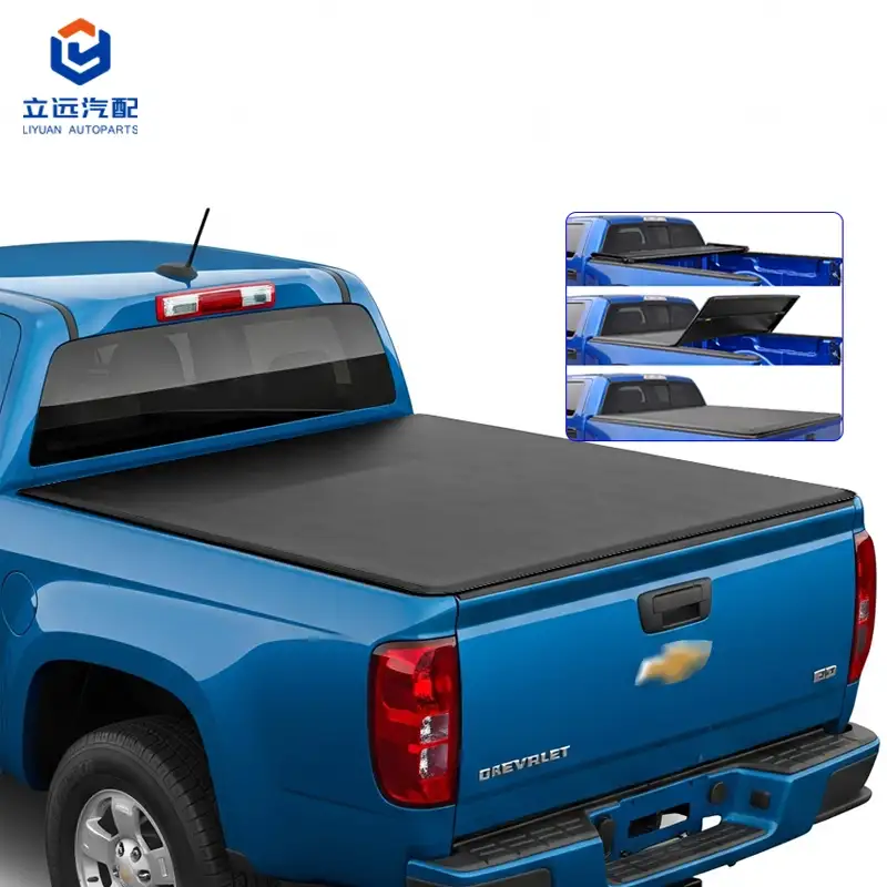 Mäkký vinylový trojzložkový kryt tonneau pre GMC Chevrolet