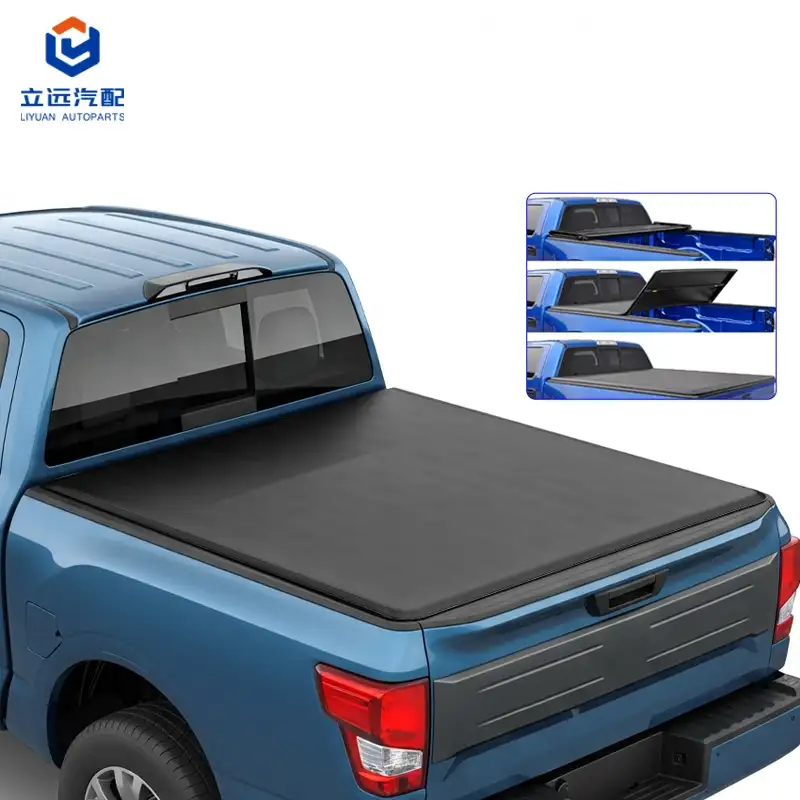 Mäkký vinylový trojzložkový kryt tonneau pre Nissan Suzuki