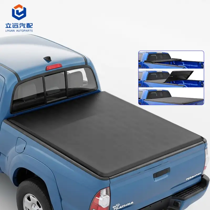 Mäkký vinylový trojzložkový kryt tonneau pre Toyota